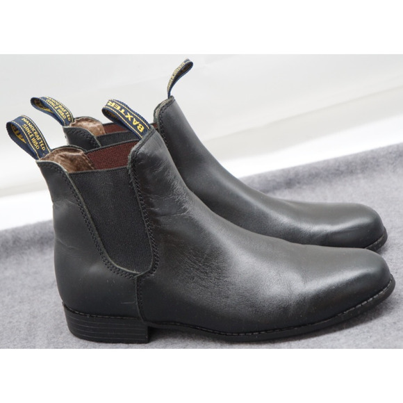 Baxter Men's Leather Chelsea Boots US 8.5 - Picture 1 of 11